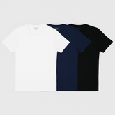 Men Crew Neck T-Shirt Pack Of 3
